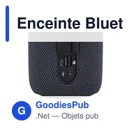 Enceinte Bluetooth personnalisable Halo 16W avec logo - Miniature 5