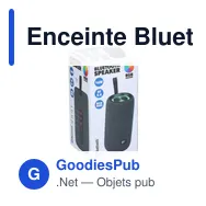 Enceinte Bluetooth personnalisable Halo 16W avec logo - Miniature 6