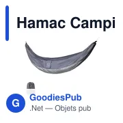 Hamac Camping - Miniature 1