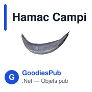 Hamac Camping - Miniature 2