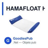 HAMAFLOAT Hamac gonflable flottant - Miniature 12