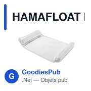 HAMAFLOAT Hamac gonflable flottant - Miniature 7
