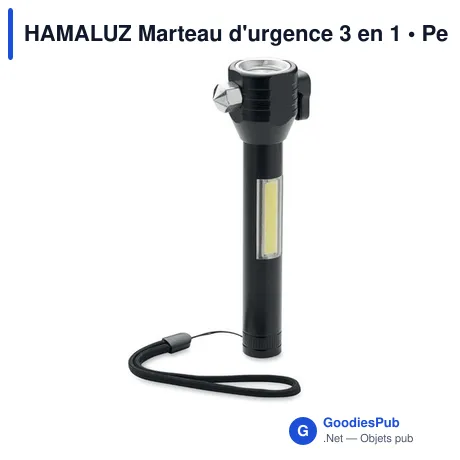 HAMALUZ Marteau d'urgence 3 en 1