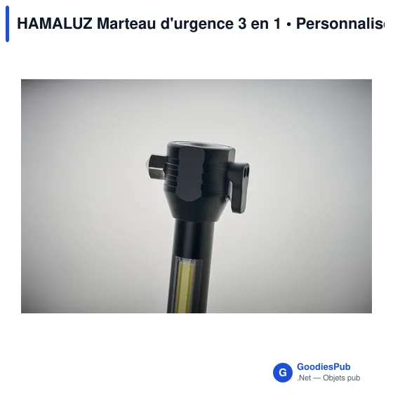 HAMALUZ Marteau d'urgence 3 en 1 - Image 12