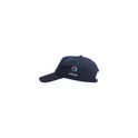 Variante bleu marine - Casquette personnalisable Hamar Cap Recycled Cotton avec logo