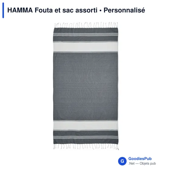 HAMMA Fouta et sac assorti - Image 2