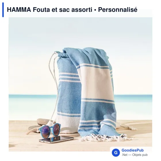HAMMA Fouta et sac assorti - Image 12