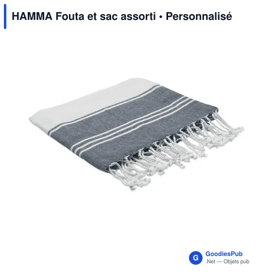 HAMMA Fouta et sac assorti - Image 3