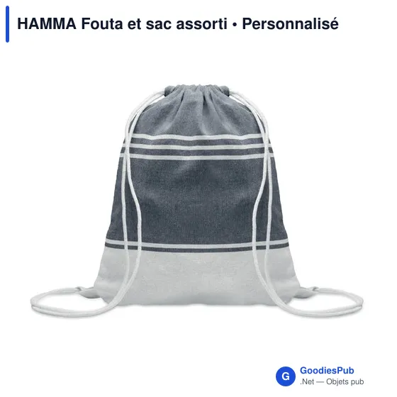 HAMMA Fouta et sac assorti - Image 4