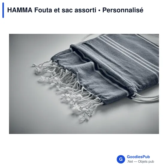HAMMA Fouta et sac assorti - Image 5