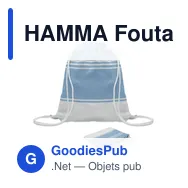 HAMMA Fouta et sac assorti - Miniature 7