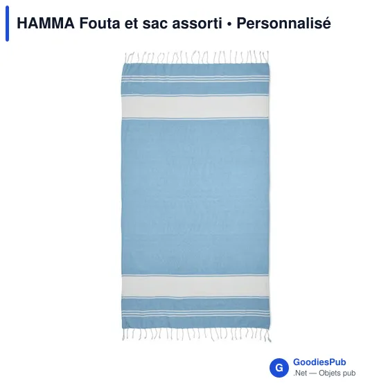 HAMMA Fouta et sac assorti - Image 8