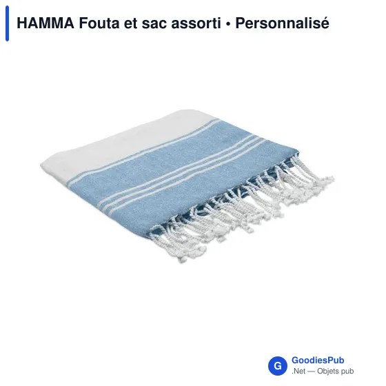 HAMMA Fouta et sac assorti - Image 9