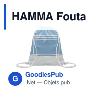 HAMMA Fouta et sac assorti - Miniature 10