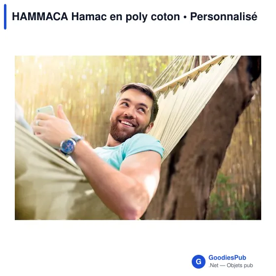 HAMMACA Hamac en poly coton - Image 4