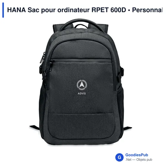 HANA Sac pour ordinateur RPET 600D - Image 3