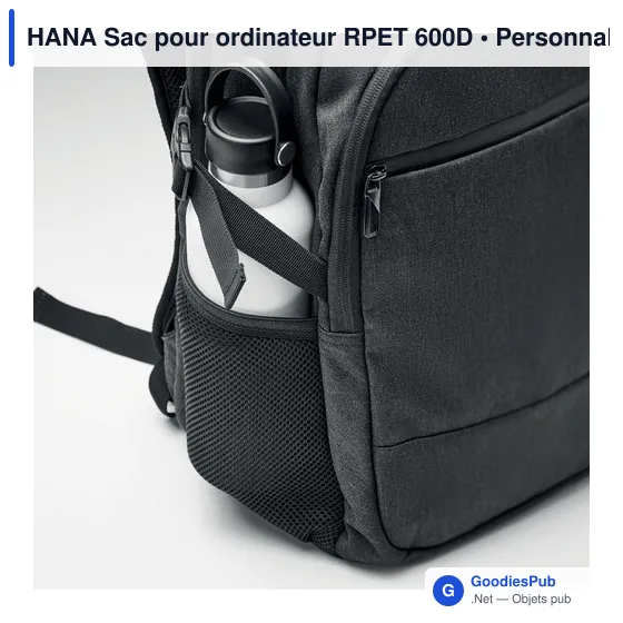 HANA Sac pour ordinateur RPET 600D - Image 7