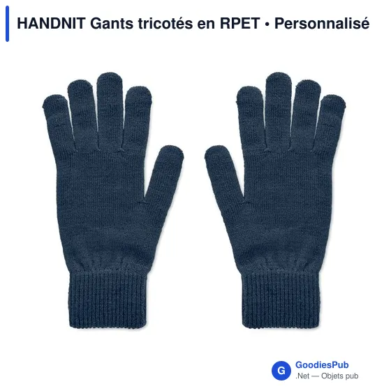 HANDNIT Gants tricotés en RPET - Image 2