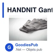 HANDNIT Gants tricotés en RPET - Miniature 11