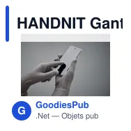 HANDNIT Gants tricotés en RPET - Miniature 12