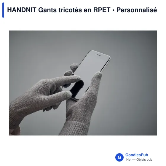 HANDNIT Gants tricotés en RPET - Image 12