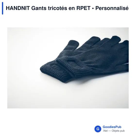 HANDNIT Gants tricotés en RPET - Image 3