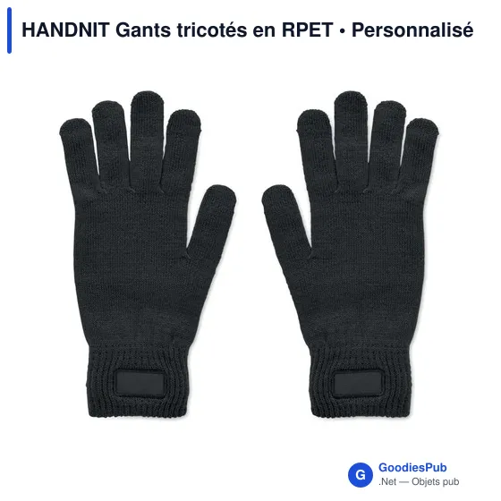 HANDNIT Gants tricotés en RPET - Image 5
