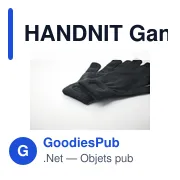 HANDNIT Gants tricotés en RPET - Miniature 7
