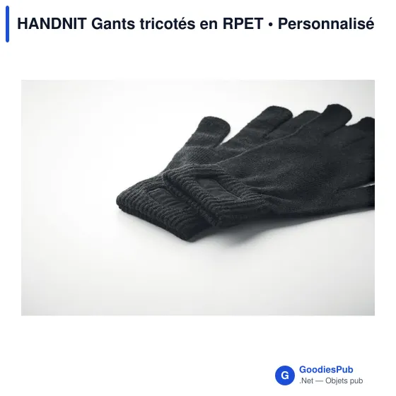 HANDNIT Gants tricotés en RPET - Image 7