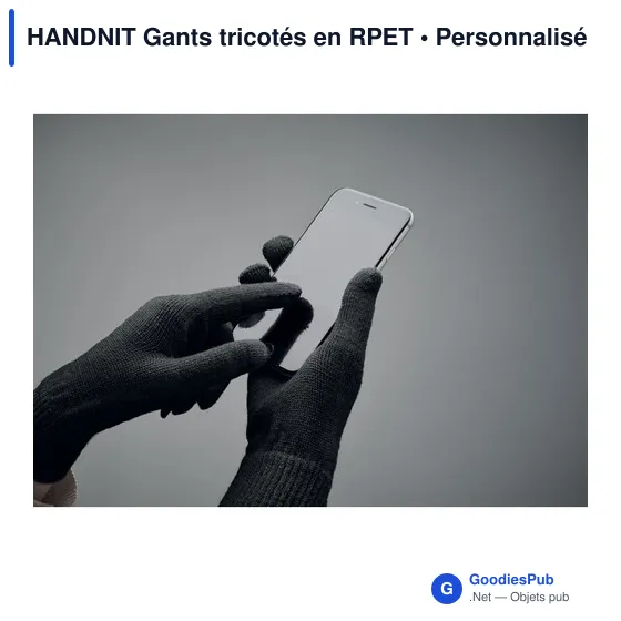 HANDNIT Gants tricotés en RPET - Image 8