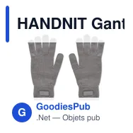 HANDNIT Gants tricotés en RPET - Miniature 9