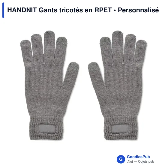 HANDNIT Gants tricotés en RPET - Image 9