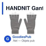 HANDNIT Gants tricotés en RPET - Miniature 10