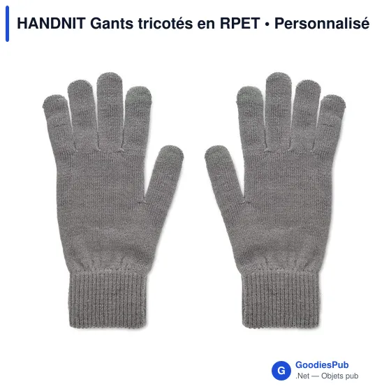 HANDNIT Gants tricotés en RPET - Image 10