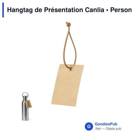 Hangtag de Présentation Canlia