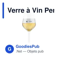 Verre à Vin Personnalisable HappyGlass Lady Abigail Colour avec Logo - Miniature 2