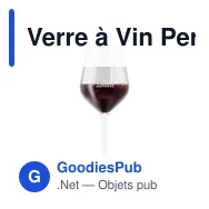 Verre à Vin Personnalisable HappyGlass Lady Abigail Colour avec Logo - Miniature 3