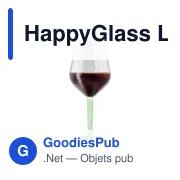 Verre à Vin Personnalisable HappyGlass Lady Abigail Trans 470 mlavec logo - Miniature 2