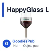 Verre à Vin Personnalisable HappyGlass Lady Abigail Trans 470 mlavec logo - Miniature 6
