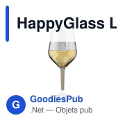 Verre à Vin Personnalisable HappyGlass Lady Abigail Trans 470 mlavec logo - Miniature 7