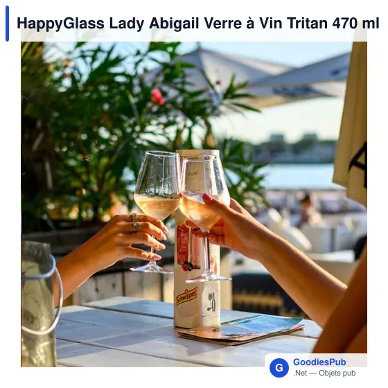 Verre à Vin Personnalisable HappyGlass Lady Abigail avec Logo - Image 5