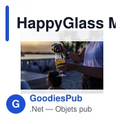 Verre de bière personnalisable HappyGlass Mister Gustav avec logo - Miniature 2