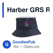 Chapeau bob personnalisable en PET recyclé avec logo - Harber GRS - Miniature 6