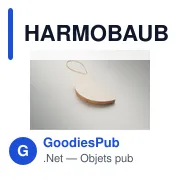 Porte-boules de Noël personnalisable en papier recyclé - HARMOBAUBLEavec logo - Miniature 4