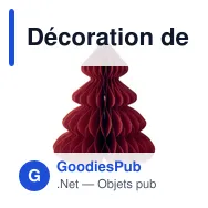 Décoration de Noël personnalisable en papier avec logo - HARMOBIG - Miniature 12