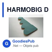 Décoration de Noël personnalisable en papier avec logo - HARMOBIG - Miniature 3