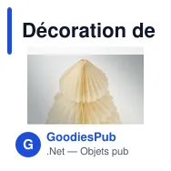 Décoration de Noël personnalisable en papier avec logo - HARMOBIG - Miniature 9