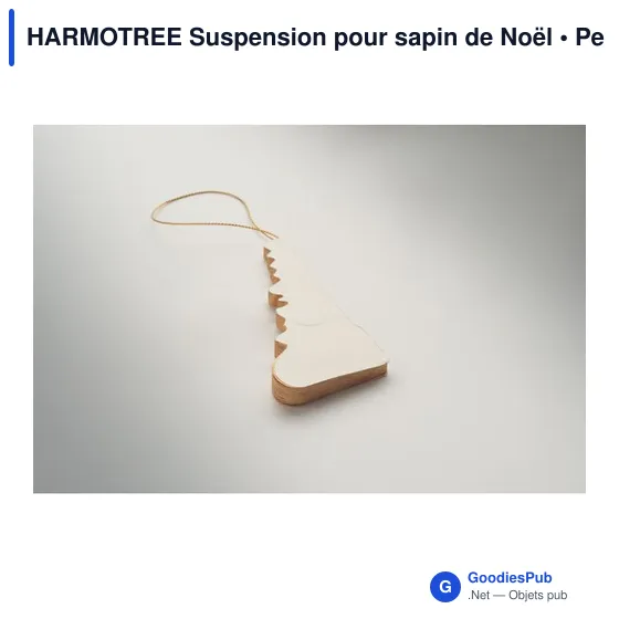 Suspension pour sapin de Noël personnalisable avec logo - HARMOTREE - Image 3