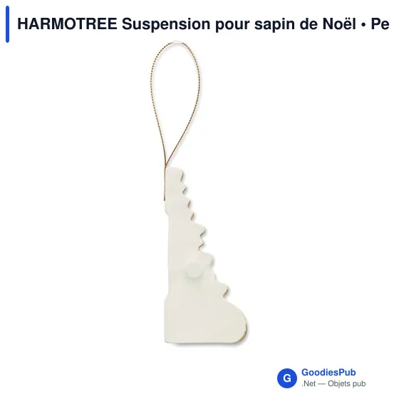 Suspension pour sapin de Noël personnalisable avec logo - HARMOTREE - Image 5