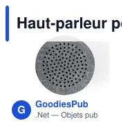 Haut-parleur personnalisable Donny avec logo - Écologique et connecté - Miniature 4